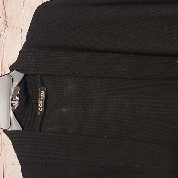 CCK style black cardigan sweater xxl - Picture 2 of 3